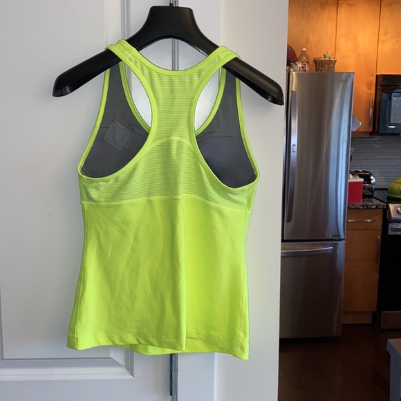 Neon Nike Dri-Fit Workout Racerback Tank - Picture 4 of 5